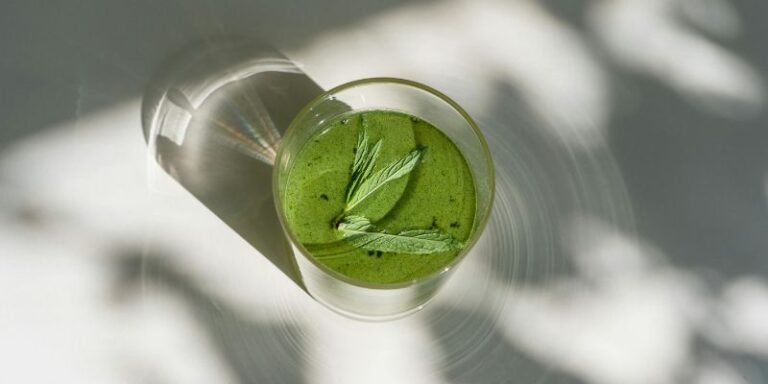 Close-up Photo of Healthy Green Juice