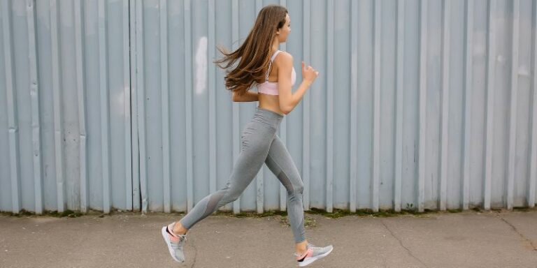 Healthy for Life - A Woman Jogging