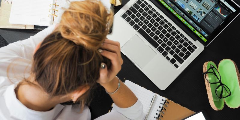 Psychological Tricks - Woman Sitting in Front of Macbook